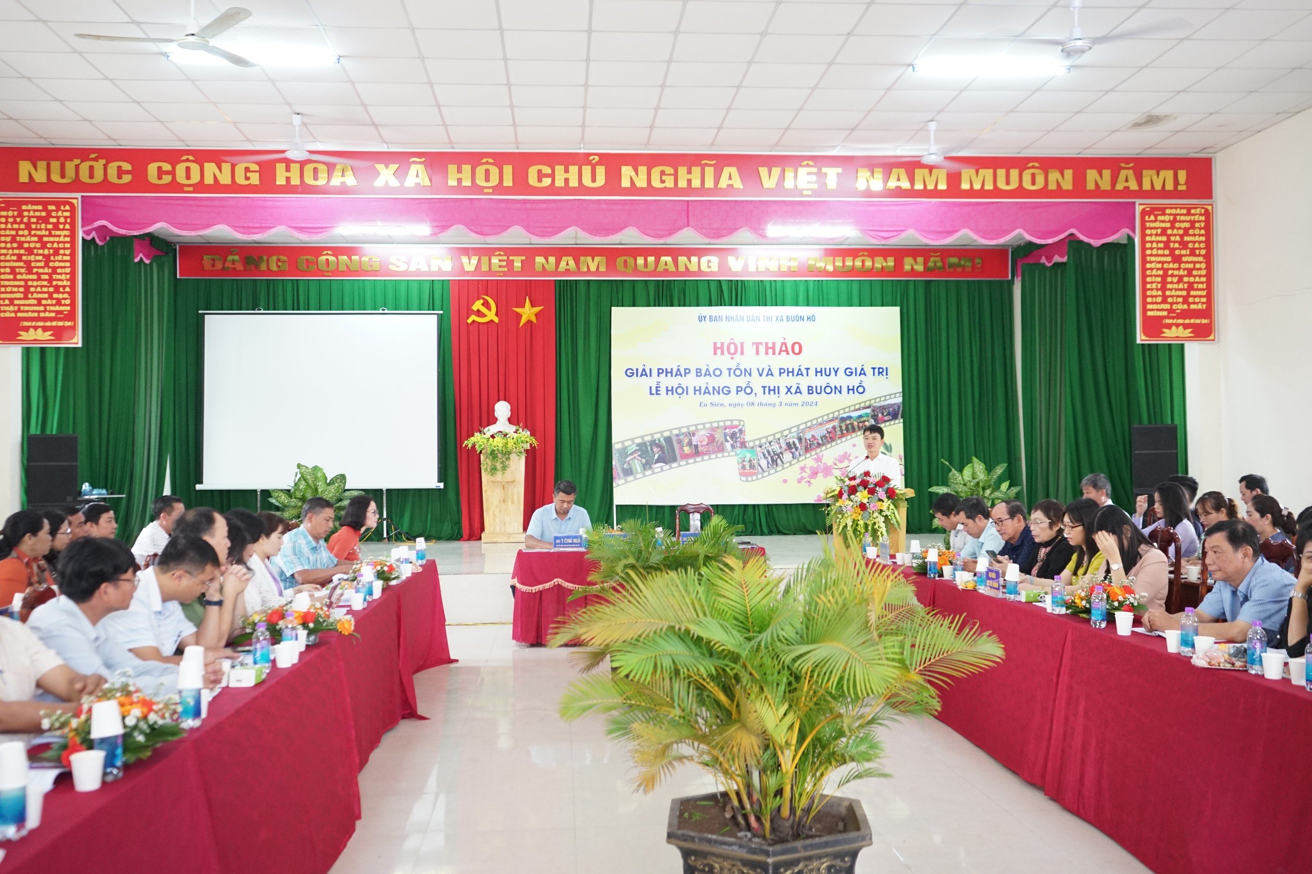 HỘI THẢO GIẢI PHÁP BẢO TỒN VÀ PHÁT HUY GIÁ TRỊ LỄ HỘI HẢNG PỒ
